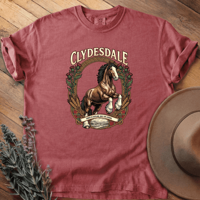 Clydesdale 5 T-Shirt - Horse Graphic Tee - Gift for Horse Lovers - Unisex