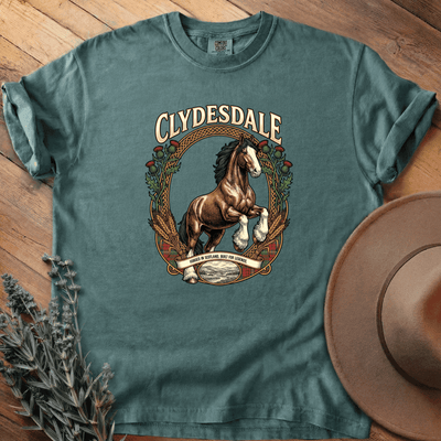 Clydesdale 5 T-Shirt - Horse Graphic Tee - Gift for Horse Lovers - Unisex