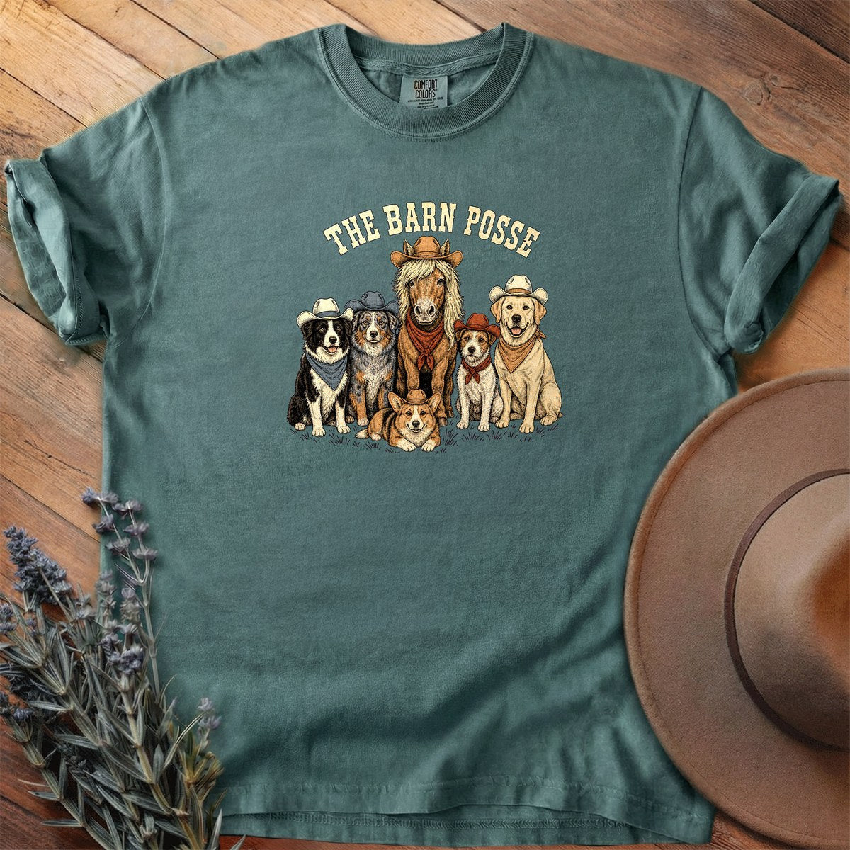 The Barn Posse T-Shirt - Horse Graphic Tee - Gift for Horse Lovers - Unisex
