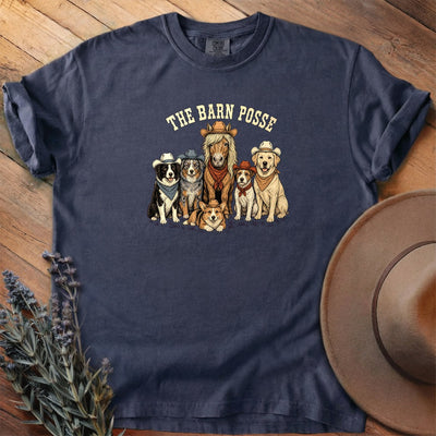 The Barn Posse T-Shirt - Horse Graphic Tee - Gift for Horse Lovers - Unisex