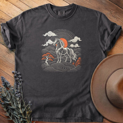 Where The Sun Comes Up T-Shirt - Horse Graphic Tee - Gift for Horse Lovers - Unisex