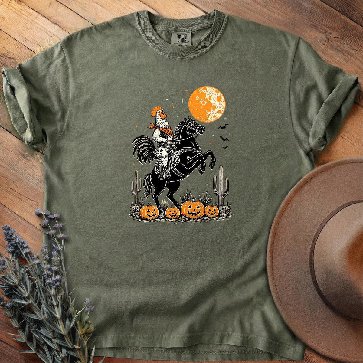 Rooster Rider T-Shirt - Horse Graphic Tee - Gift for Horse Lovers - Unisex