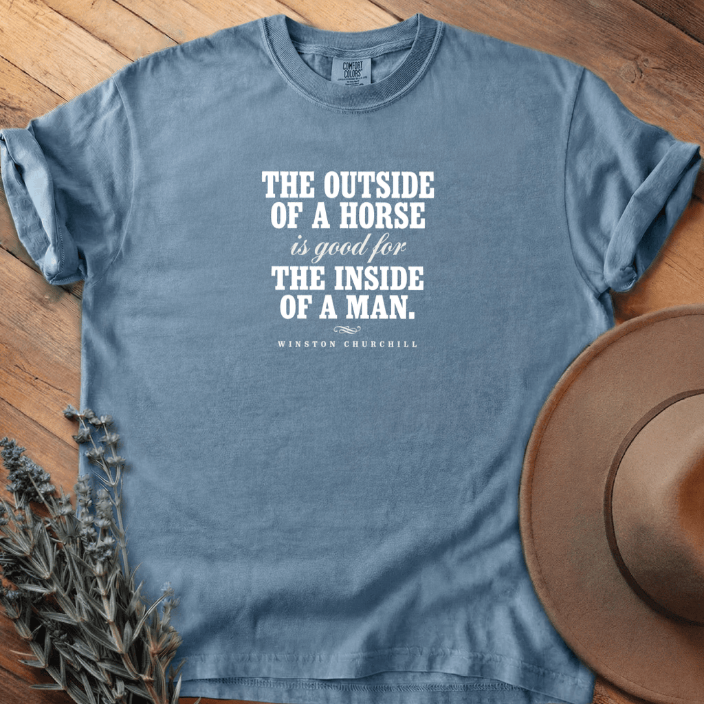 Churchill Wisdom T-Shirt - Horse Graphic Tee - Gift for Horse Lovers - Unisex