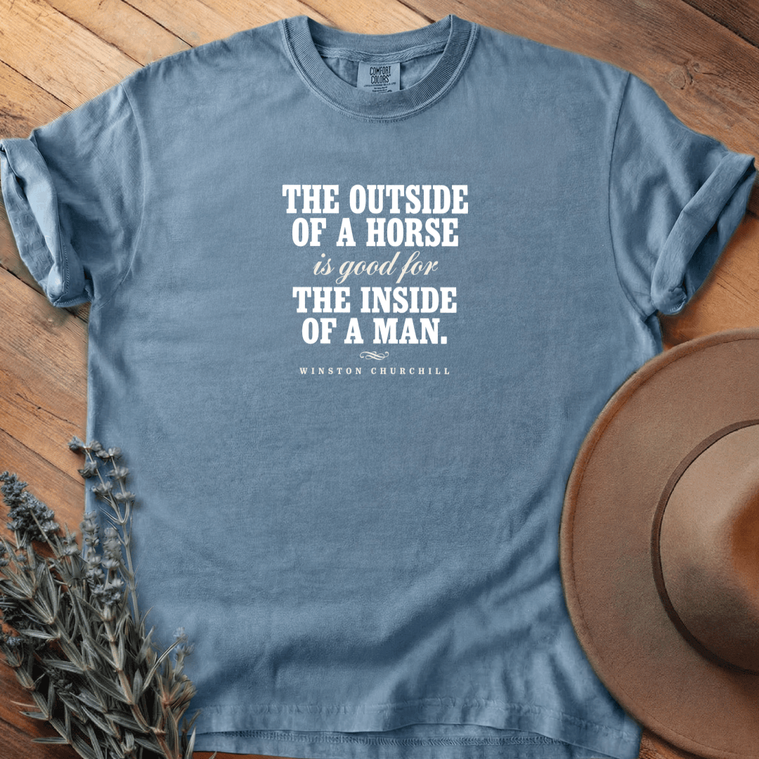 Churchill Wisdom T-Shirt - Horse Graphic Tee - Gift for Horse Lovers - Unisex