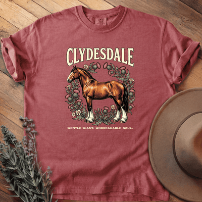 Clydesdale 4 T-Shirt - Horse Graphic Tee - Gift for Horse Lovers - Unisex