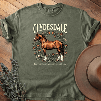 Clydesdale 4 T-Shirt - Horse Graphic Tee - Gift for Horse Lovers - Unisex