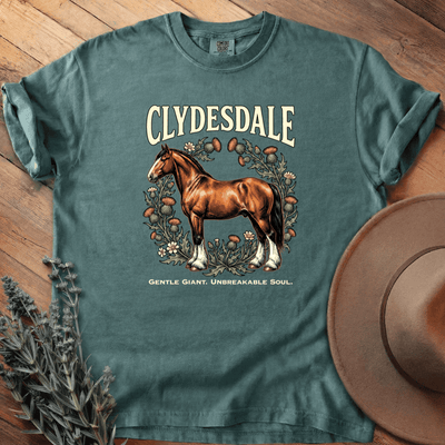 Clydesdale 4 T-Shirt - Horse Graphic Tee - Gift for Horse Lovers - Unisex