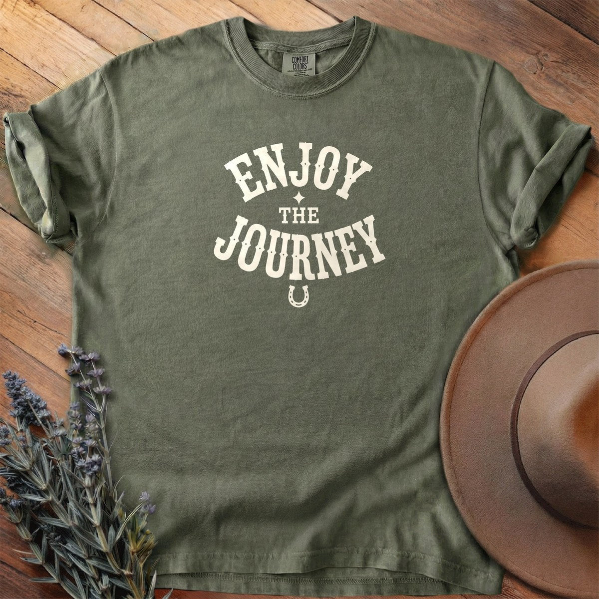 Enjoy the Journey T-Shirt - Horse Graphic Tee - Gift for Horse Lovers - Unisex