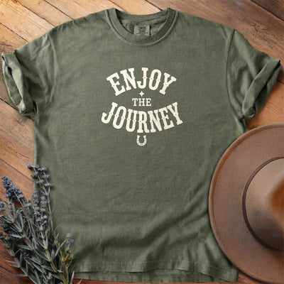 Enjoy the Journey T-Shirt - Horse Graphic Tee - Gift for Horse Lovers - Unisex