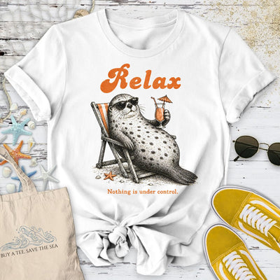 Nothing is Under Control T-Shirt - Ocean Graphic Tee - Gift for Ocean Lovers - Unisex