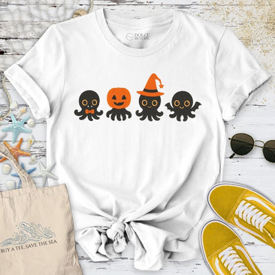 Halloween Octopus T-Shirt - Ocean Graphic Tee - Gift for Ocean Lovers - Unisex