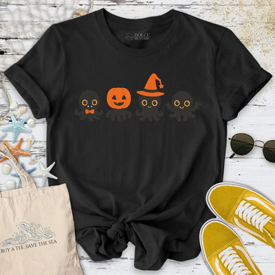 Halloween Octopus T-Shirt - Ocean Graphic Tee - Gift for Ocean Lovers - Unisex