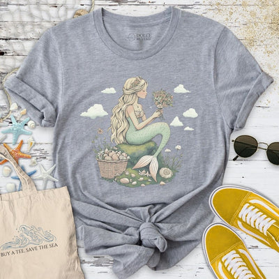 Mermaid Daydreams T-Shirt - Ocean Graphic Tee - Gift for Ocean Lovers - Unisex