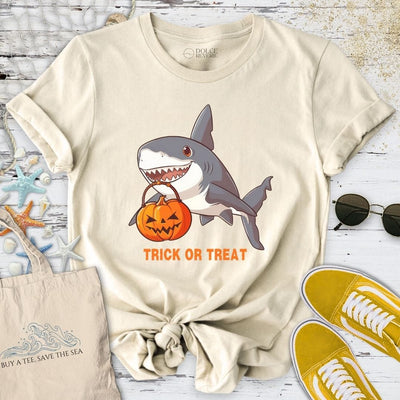 Halloween Shark T-Shirt - Ocean Graphic Tee - Gift for Ocean Lovers - Unisex