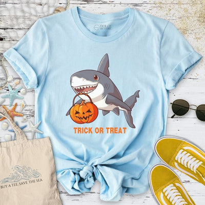 Halloween Shark T-Shirt - Ocean Graphic Tee - Gift for Ocean Lovers - Unisex