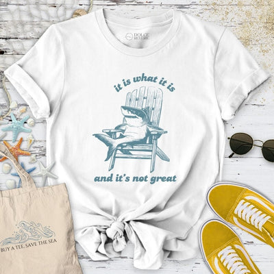 It Is What It Is T-Shirt - Ocean Graphic Tee - Gift for Ocean Lovers - Unisex