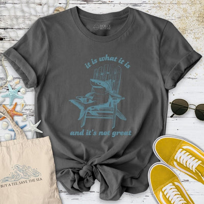 It Is What It Is T-Shirt - Ocean Graphic Tee - Gift for Ocean Lovers - Unisex