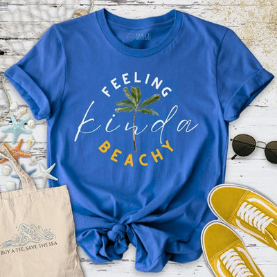 Feeling Kinda Beachy T-Shirt - Ocean Graphic Tee - Gift for Ocean Lovers - Unisex