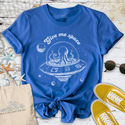 Give Me Space T-Shirt - Ocean Graphic Tee - Gift for Ocean Lovers - Unisex