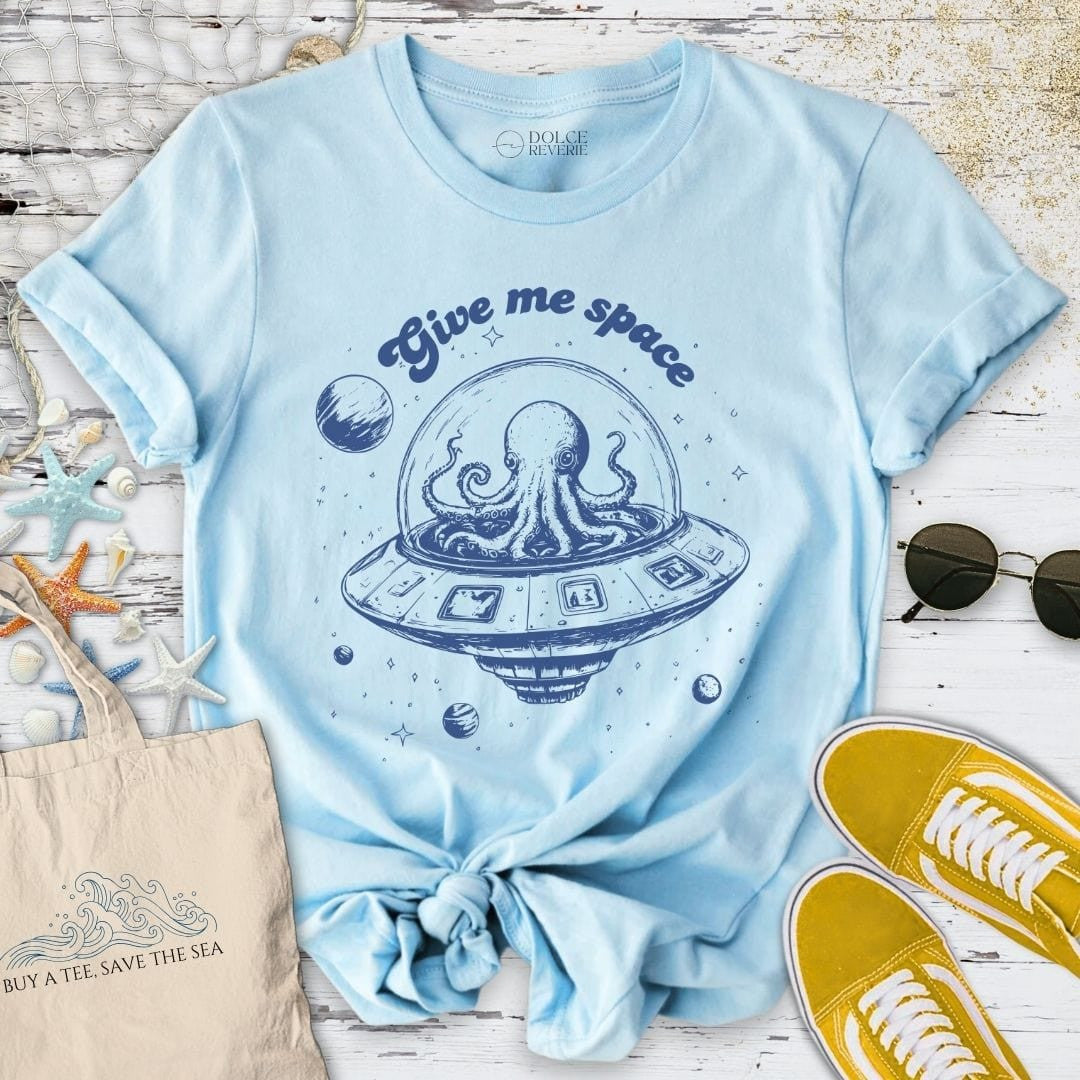 Give Me Space T-Shirt - Ocean Graphic Tee - Gift for Ocean Lovers - Unisex