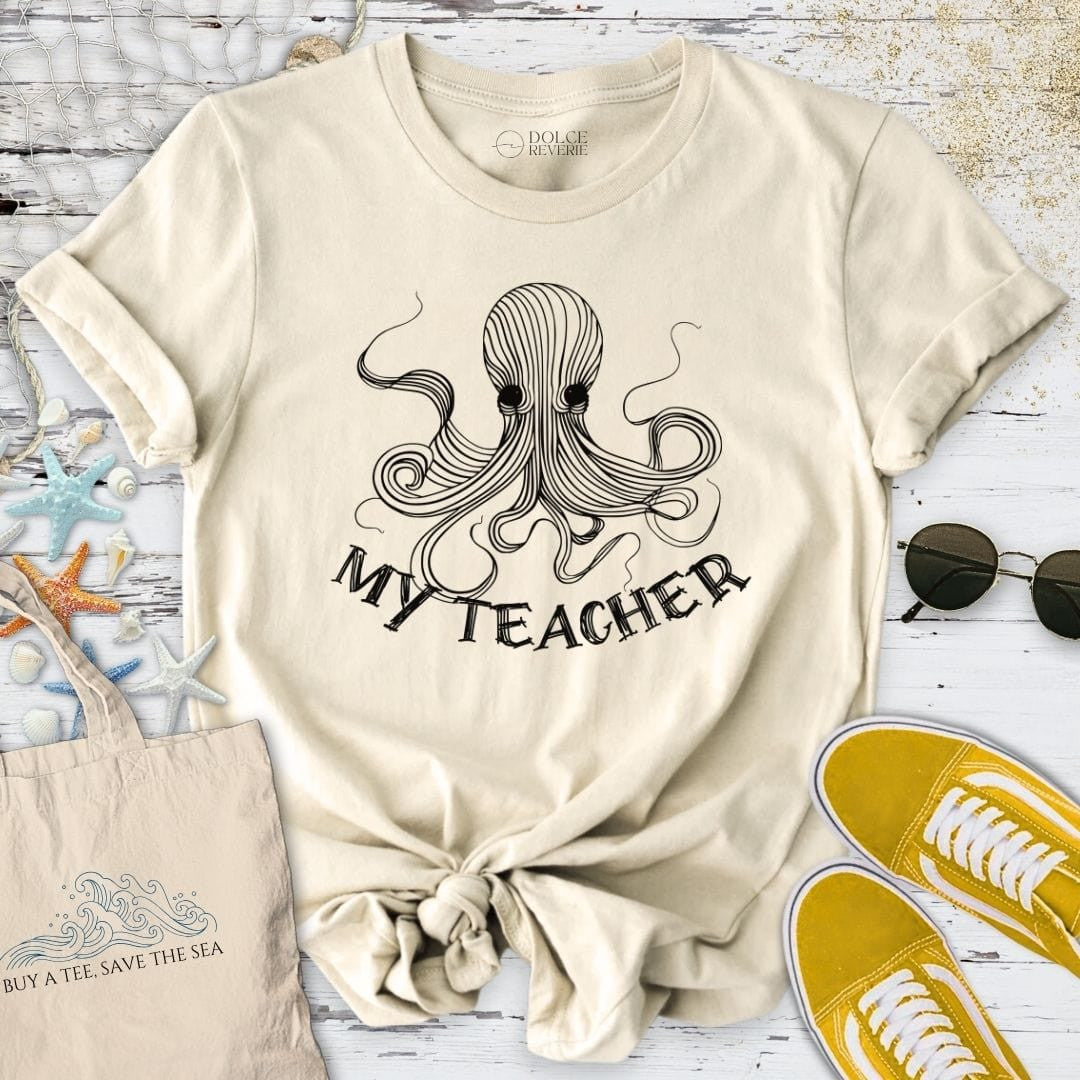 My Octopus Teacher T-Shirt - Ocean Graphic Tee - Gift for Ocean Lovers - Unisex