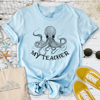 My Octopus Teacher T-Shirt - Ocean Graphic Tee - Gift for Ocean Lovers - Unisex
