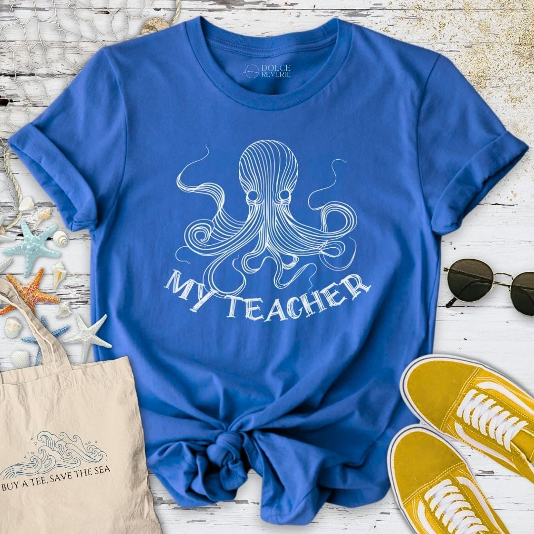 My Octopus Teacher T-Shirt - Ocean Graphic Tee - Gift for Ocean Lovers - Unisex