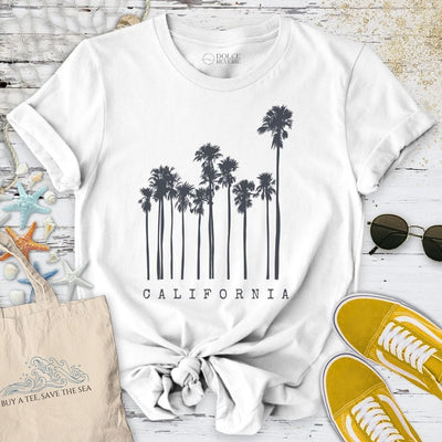 California T-Shirt - Ocean Graphic Tee - Gift for Ocean Lovers - Unisex