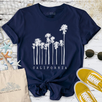 California T-Shirt - Ocean Graphic Tee - Gift for Ocean Lovers - Unisex