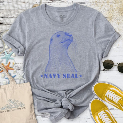 Navy Seal T-Shirt - Ocean Graphic Tee - Gift for Ocean Lovers - Unisex
