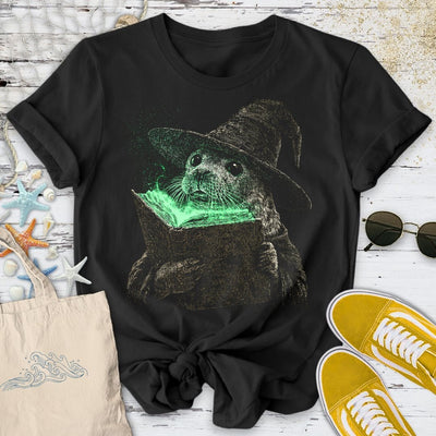 Sea Witch Seal T-Shirt - Ocean Graphic Tee - Gift for Ocean Lovers - Unisex