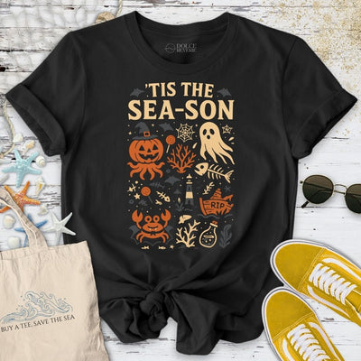 Marine Halloween T-Shirt - Ocean Graphic Tee - Gift for Ocean Lovers - Unisex