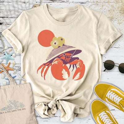 The Summer Hermit T-Shirt - Ocean Graphic Tee - Gift for Ocean Lovers - Unisex