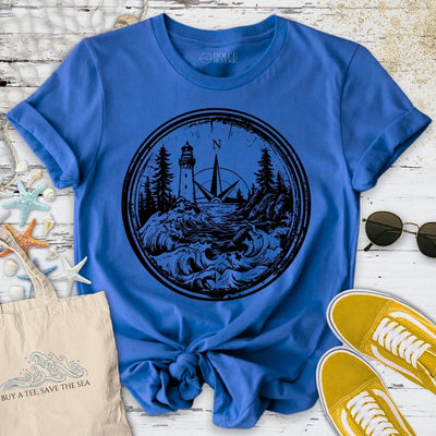 Ocean Wayfinder T-Shirt - Graphic Tee - Gift for Ocean Lovers - Unisex