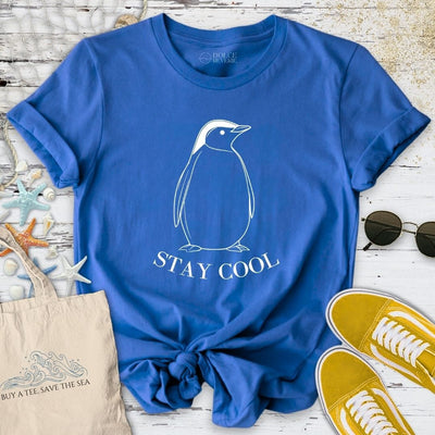 Stay Cool T-Shirt - Ocean Graphic Tee - Gift for Ocean Lovers - Unisex