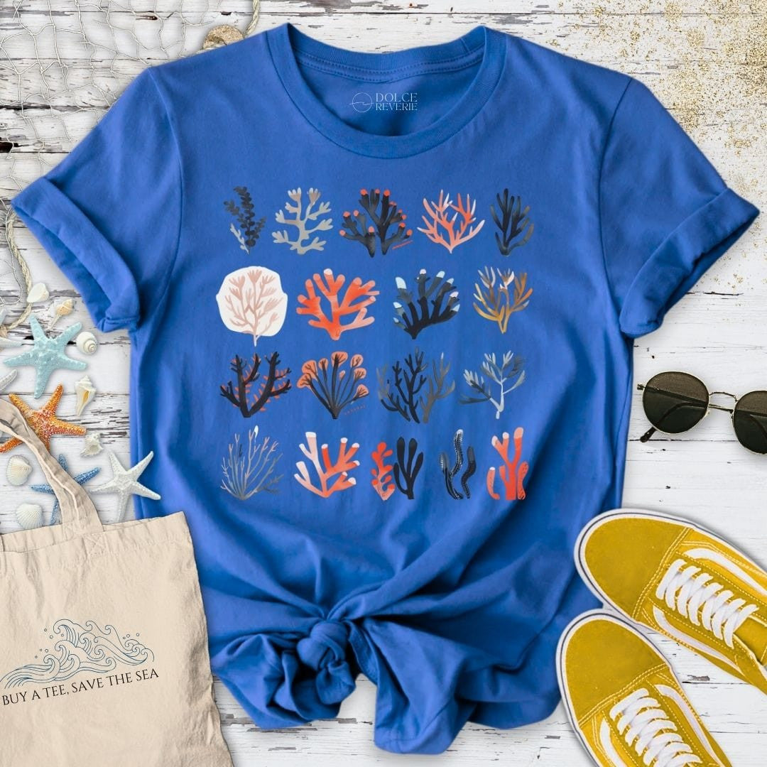Coral Reef T-Shirt - Ocean Graphic Tee - Gift for Ocean Lovers - Unisex