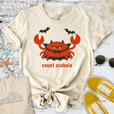 Count Crabula T-Shirt - Ocean Graphic Tee - Gift for Ocean Lovers - Unisex
