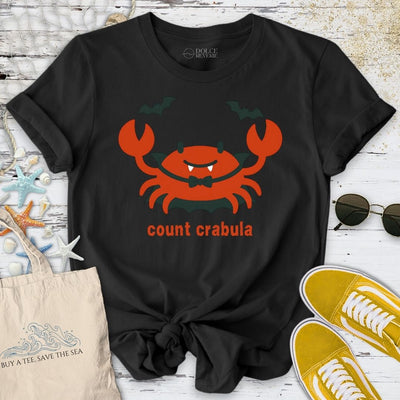 Count Crabula T-Shirt - Ocean Graphic Tee - Gift for Ocean Lovers - Unisex