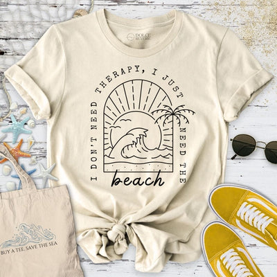 I Don't Need Therapy T-Shirt - Ocean Graphic Tee - Gift for Ocean Lovers - Unisex