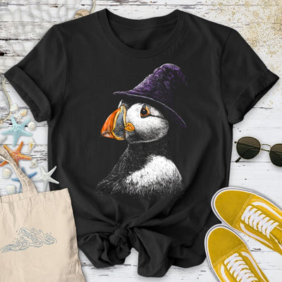 Magic Puffin T-Shirt - Ocean Graphic Tee - Gift for Ocean Lovers - Unisex
