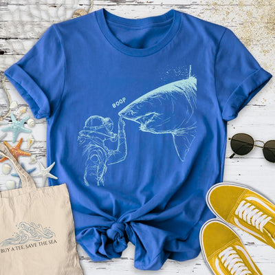 Boop, Shark T-Shirt - Ocean Graphic Tee - Gift for Ocean Lovers - Unisex
