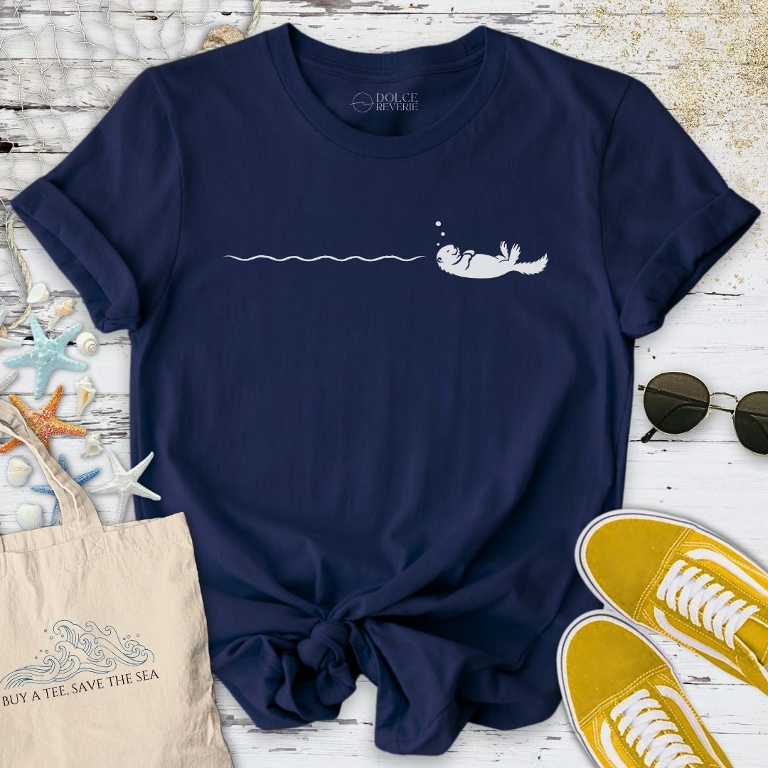 Otter Trail T-Shirt - Ocean Graphic Tee - Gift for Ocean Lovers - Unisex