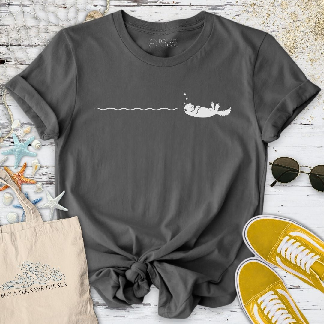 Otter Trail T-Shirt - Ocean Graphic Tee - Gift for Ocean Lovers - Unisex