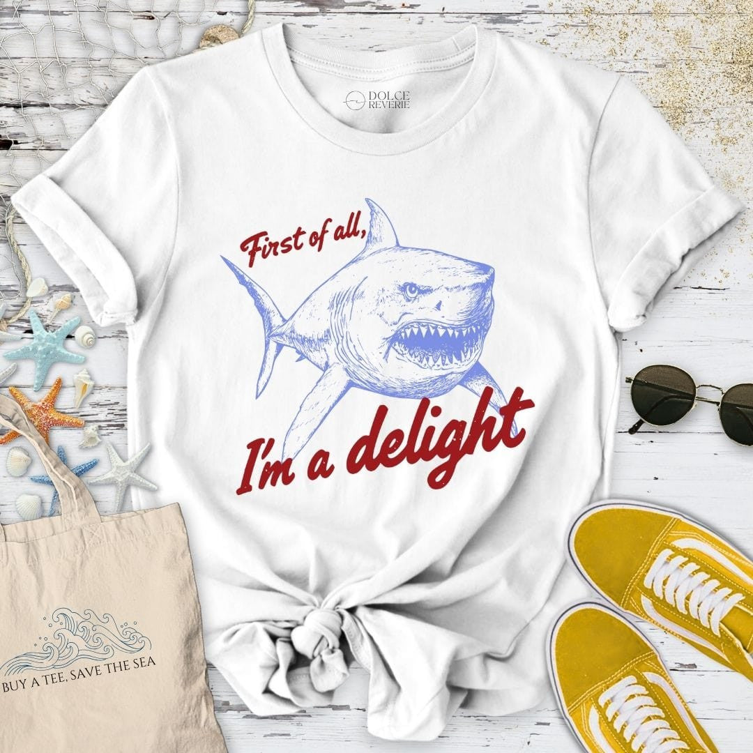 I'm a Delight T-Shirt - Ocean Graphic Tee - Gift for Ocean Lovers - Unisex
