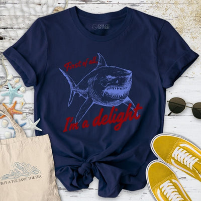 I'm a Delight T-Shirt - Ocean Graphic Tee - Gift for Ocean Lovers - Unisex