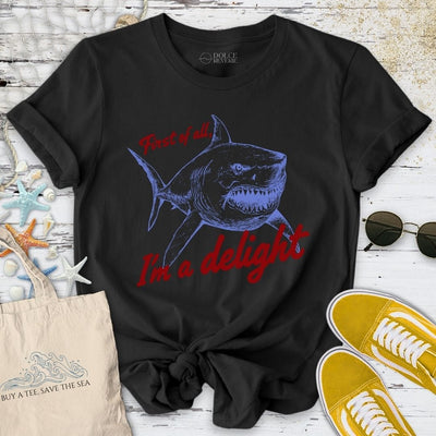 I'm a Delight T-Shirt - Ocean Graphic Tee - Gift for Ocean Lovers - Unisex