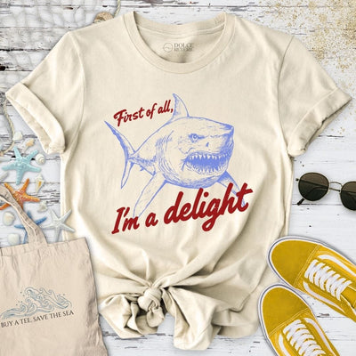 I'm a Delight T-Shirt - Ocean Graphic Tee - Gift for Ocean Lovers - Unisex
