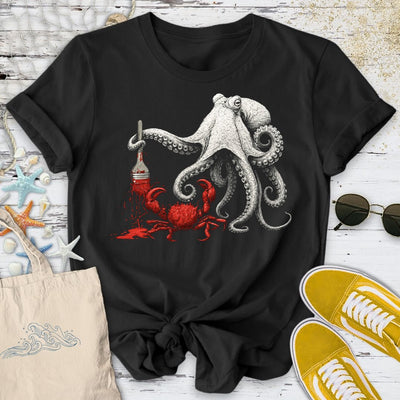 Off To Paint Stuff, Octopus T-Shirt - Ocean Graphic Tee - Gift for Ocean Lovers - Unisex