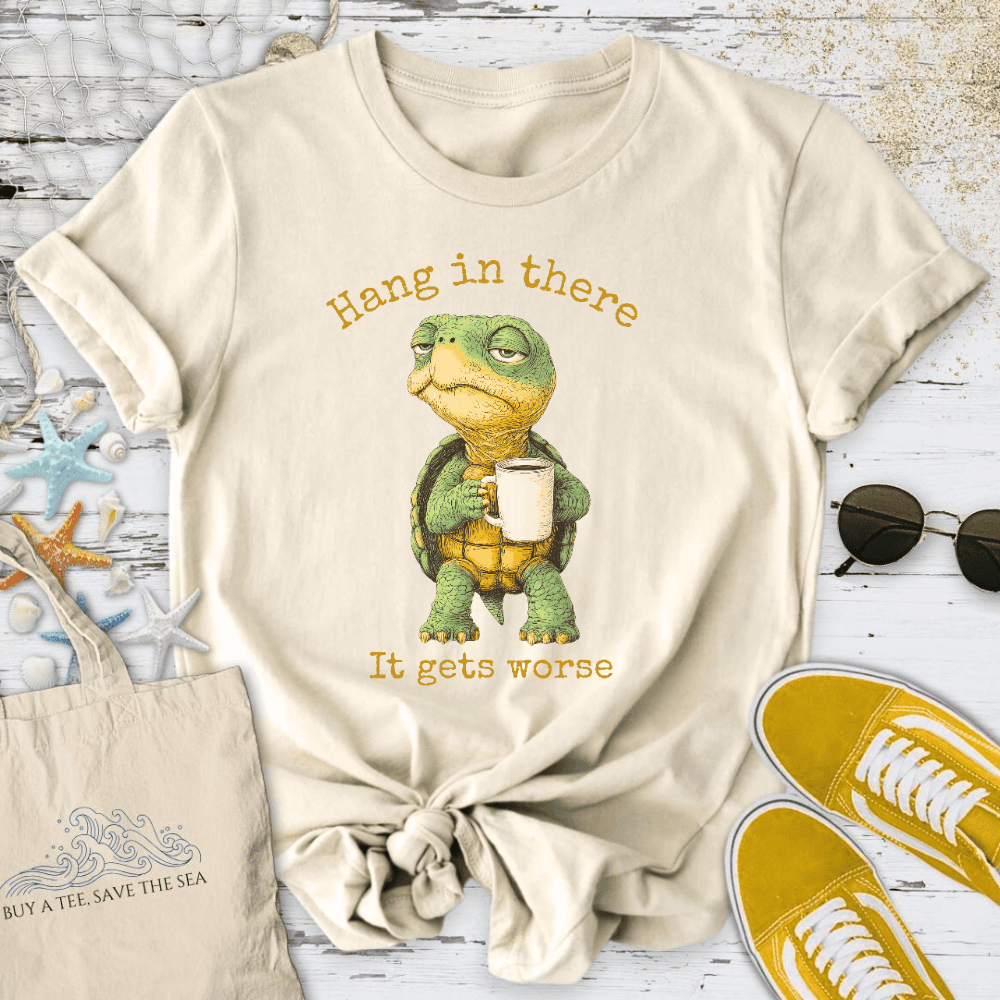 It Gets Worse T-Shirt - Ocean Graphic Tee - Gift for Ocean Lovers - Unisex