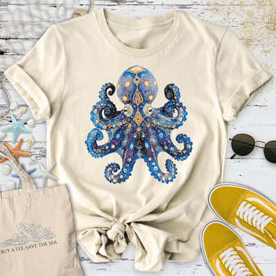 Blue-Ringed Octopus T-Shirt - Ocean Graphic Tee - Gift for Ocean Lovers - Unisex